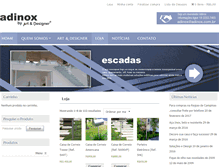 Tablet Screenshot of adinox.com.br